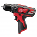 Аккумуляторный ударный шуруповерт Milwaukee M12 BPD-0