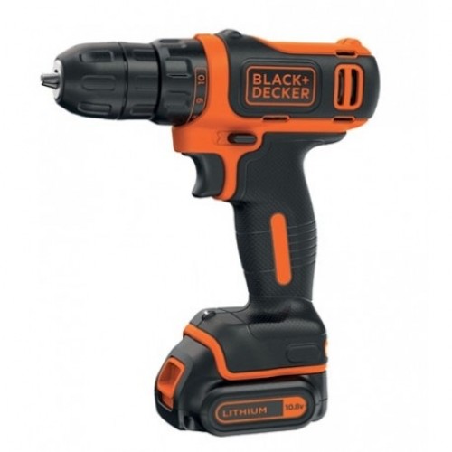 Аккумуляторный дрель шуруповерт Black&Decker  BDCDD12B-QW  фото 