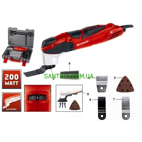 Многофункциональная шлифмашина (Реноватор) Einhell RT-MG 200 E  фото 
