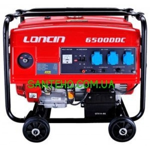 Бензогенератор Loncin LC6500DC  фото 
