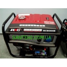 Бензогенератор Senci SC5000E
