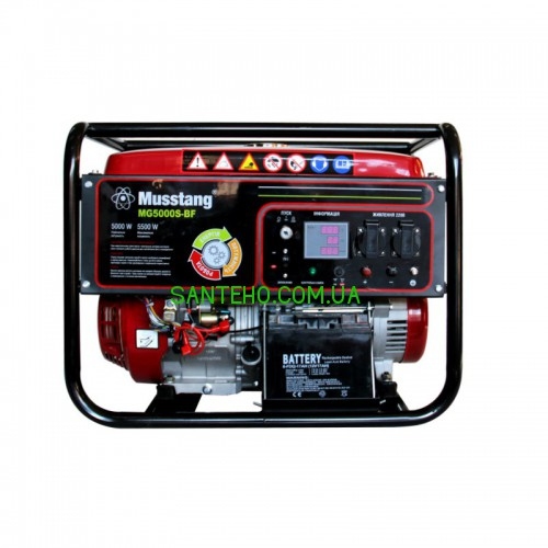 Газовый генератор Musstang MG5000S-BiFue  фото 