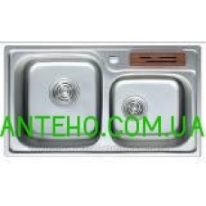 Мийка прямокутна подвійна Cristal HARMONY UA3102 ZB
