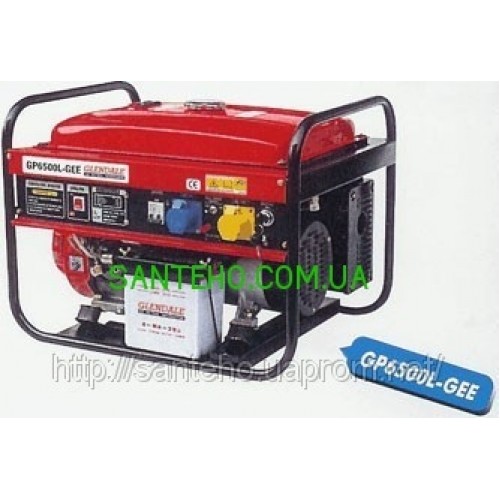 Бензогенератор Glendale GP6500L-GEE / 3  фото 