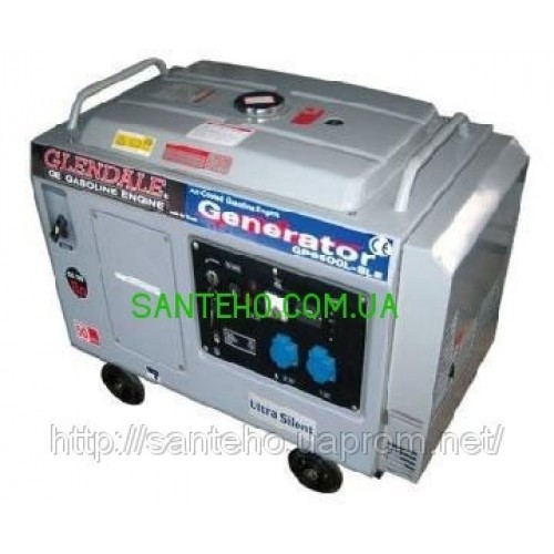 Бензиновий генератор Glendale GP6500L-SLE / 1  фото 
