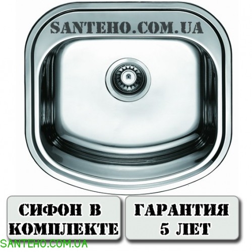 Мийка прямокутна врізна арт. 7701  фото 