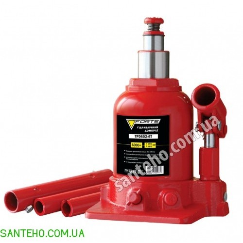 Бутылочный домкрат Forte TF0202-6T  фото 