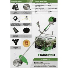 Мотокоса TAIGA PRO TGT-7600 (1 нож, 1 катушка)