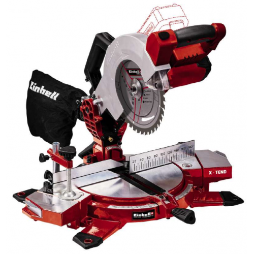 Пила торцовочная аккумуляторная Einhell TE-MS 18/210 Li - Solo  фото 