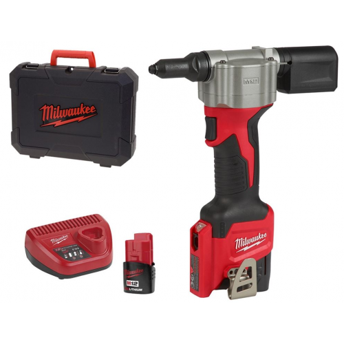 Аккумуляторный заклепочник MILWAUKEE M12 BPRT-201X  фото 