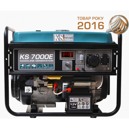 Бензиновый генератор Konner & Sohnen KS 7000E  фото 