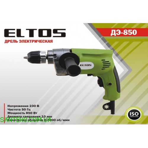 Дрель Eltos ДЭ-850  фото 