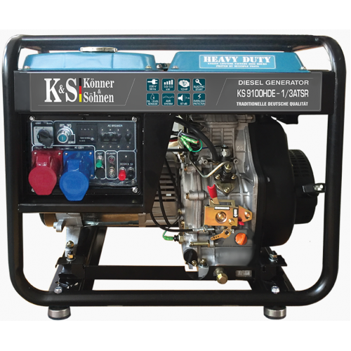 Дизельный генератор Konner & Sohnen KS 9100HDE-1/3 ATSR  фото 