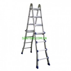 Телескопическая шарнирная лестница WERK LM4412DR