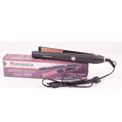 Утюжок для волос Grunhelm GHS-715T  фото 