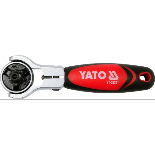 Ключ трещотка для отвёрточных бит и головок Yato YT-03311  фото 