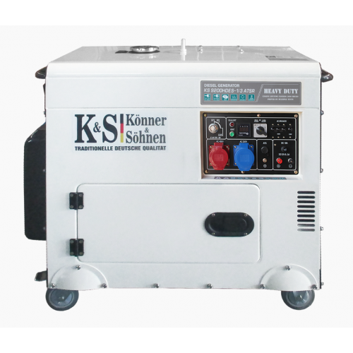 Дизельный генератор Konner & Sohnen KS 9200HDES-1/3 ATSR  фото 