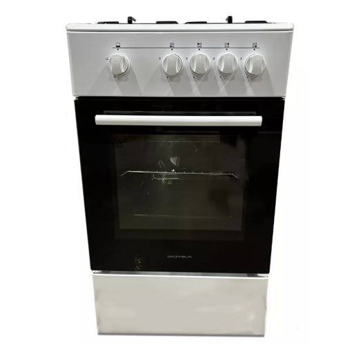 Плита газовая белая Grunhelm G4F5600W фото 2