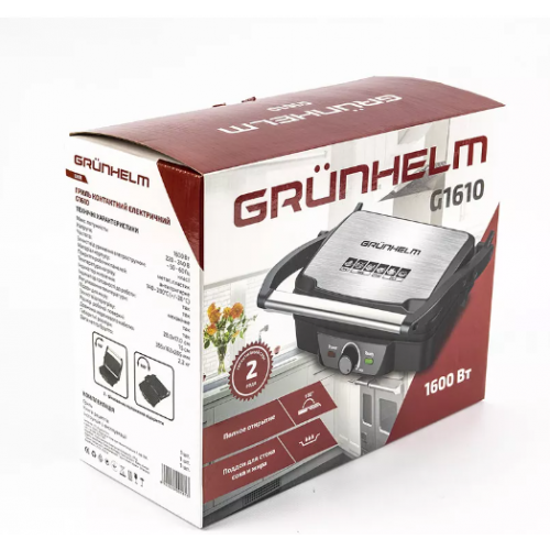Электрогриль G1610 Grunhelm фото 8