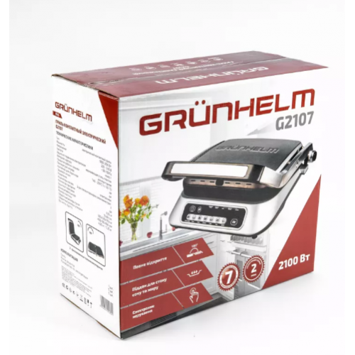 Электрогриль G2107 Grunhelm фото 10