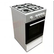 Плита газовая белая Grunhelm G4F5600W