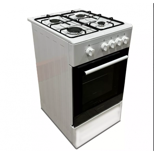 Плита газовая белая Grunhelm G4F5600W  фото 