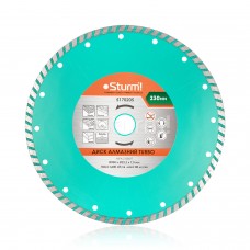 Диск алмазный Turbo 230x22 мм Sturm 5170205