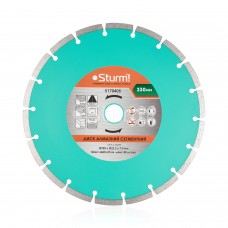 Диск алмазный сегментный (230x22 мм) Sturm 5170405