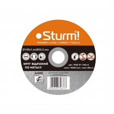 Круг отрезной по металлу Sturm 9020-07-150x16, 150x1.6x22