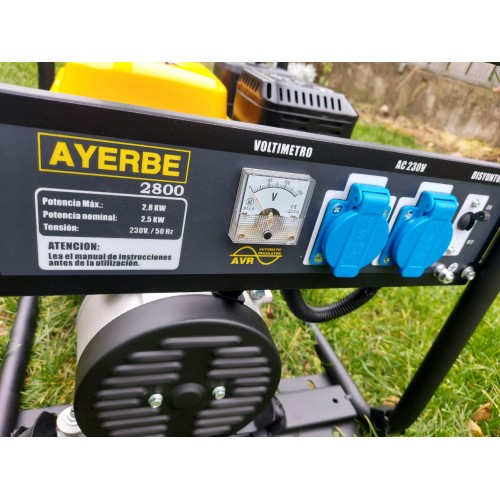 Генератор бензиновый AYERBE ENERGEN 2800 фото 8