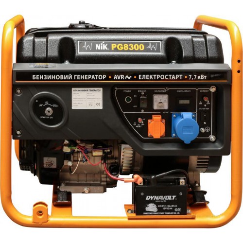 Бензиновый генератор NIK PG8300  фото 