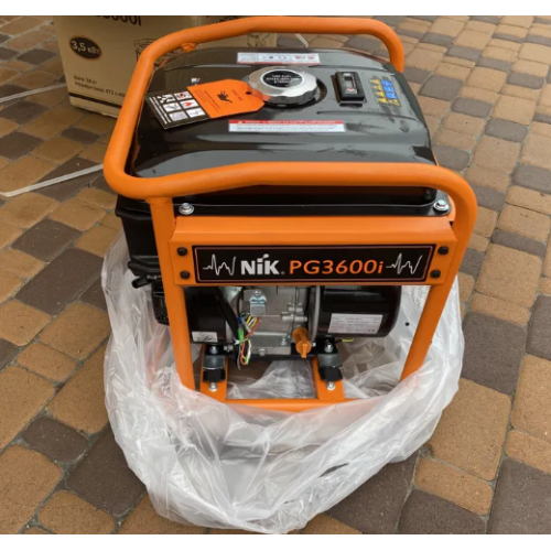 Бензиновый инверторный генератор NIK PG3600i фото 2