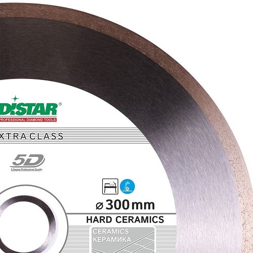 Круг алмазный отрезной Di-Star CORONA Hard Ceramics 5D 300х32 мокрый рез фото 9