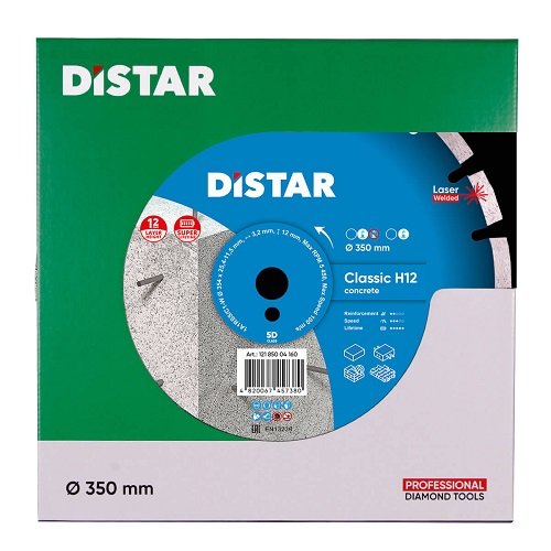 Диск алмазный сегментный Di-Star Classic Plus 354x25,4 фото 5