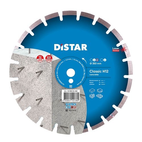 Диск алмазный сегментный Di-Star Classic Plus 354x25,4  фото 