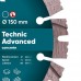 Круг алмазный Distar Technic Advanced 1A1RSS 150 мм бетон