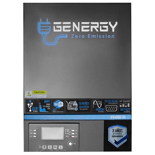 Інвертор перетворювач напруги GENERGY IFR4000-24 24-220 В 4 кВт  фото 
