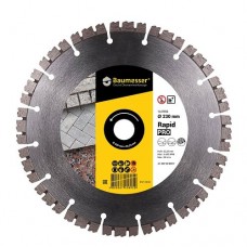 Круг алмазный отрезной Baumesser 1A1RSS 230 RAPID PRO