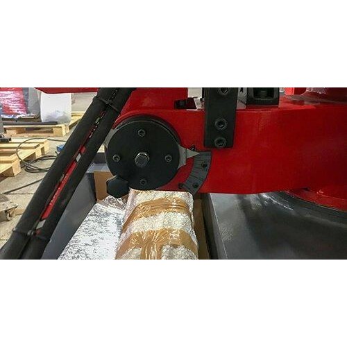 Напівавтоматична двоколонна стрічкова пила по металу Karmetal KDG 700 x 1250 DM фото 4