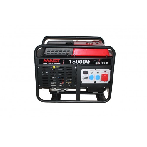 Бензиновый генератор MAST GROUP YH21000S + газовая плитка Orcamp CK-505 + 4 газовых картриджа 400 мл фото 1