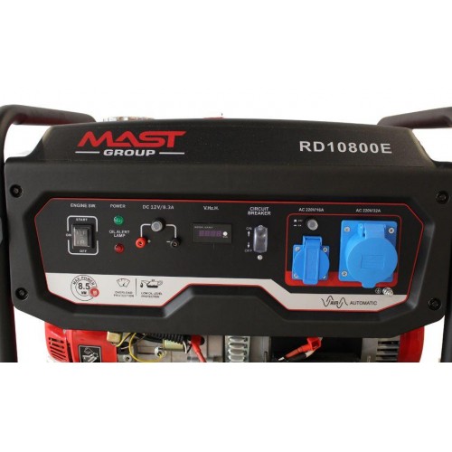Бензиновый генератор MAST GROUP  RD10800E фото 2