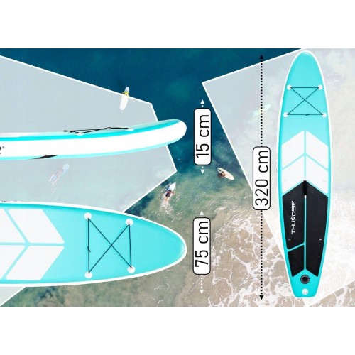 SUP-дошка THUNDER COAST-MINT-320 фото 4