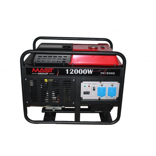 Бензиновый генератор MAST GROUP YH15000 + газовая плитка Orcamp CK-505 + 4 газовых картриджа 400 мл фото 1
