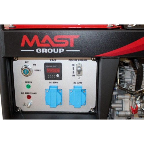 Дизельный генератор MAST GROUP YH4000AE + газовая плитка Orcamp CK-505 + 4 газовых картриджа 400 мл фото 7