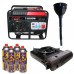 Бензиновый генератор MAST GROUP YH21000S + газовая плитка Orcamp CK-505 + 4 газовых картриджа 400 мл