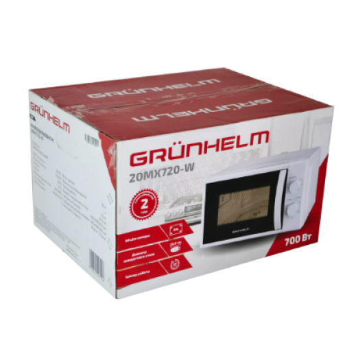 Микроволновая печь Grunhelm 20MX720-W фото 9