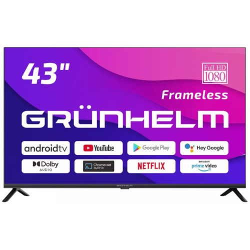 Телевизор Grunhelm 43F500-GA11V 43"  фото 