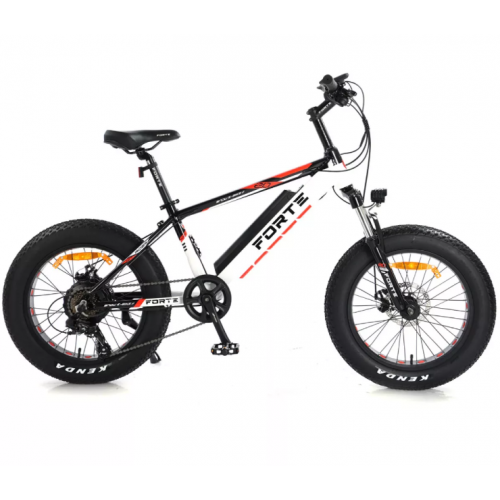 Велоскутер акумуляторний Forte Rider 14"/20", 350 Вт, червоний  фото 