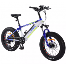 Велоскутер аккумуляторный Forte Rider 14"/20", 350 Вт, синий