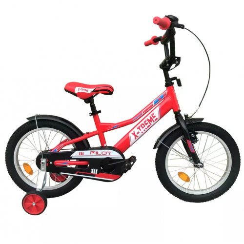 Детский велосипед X-Treme PILOT 16" красный  фото 